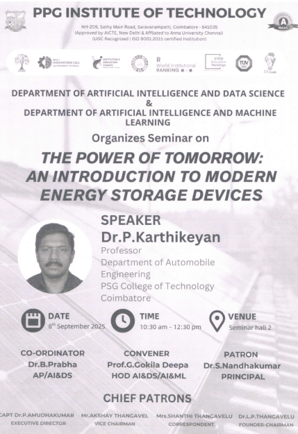 The Power of Tomorrow: An Introduction to Modern Energy Storage Devices banner